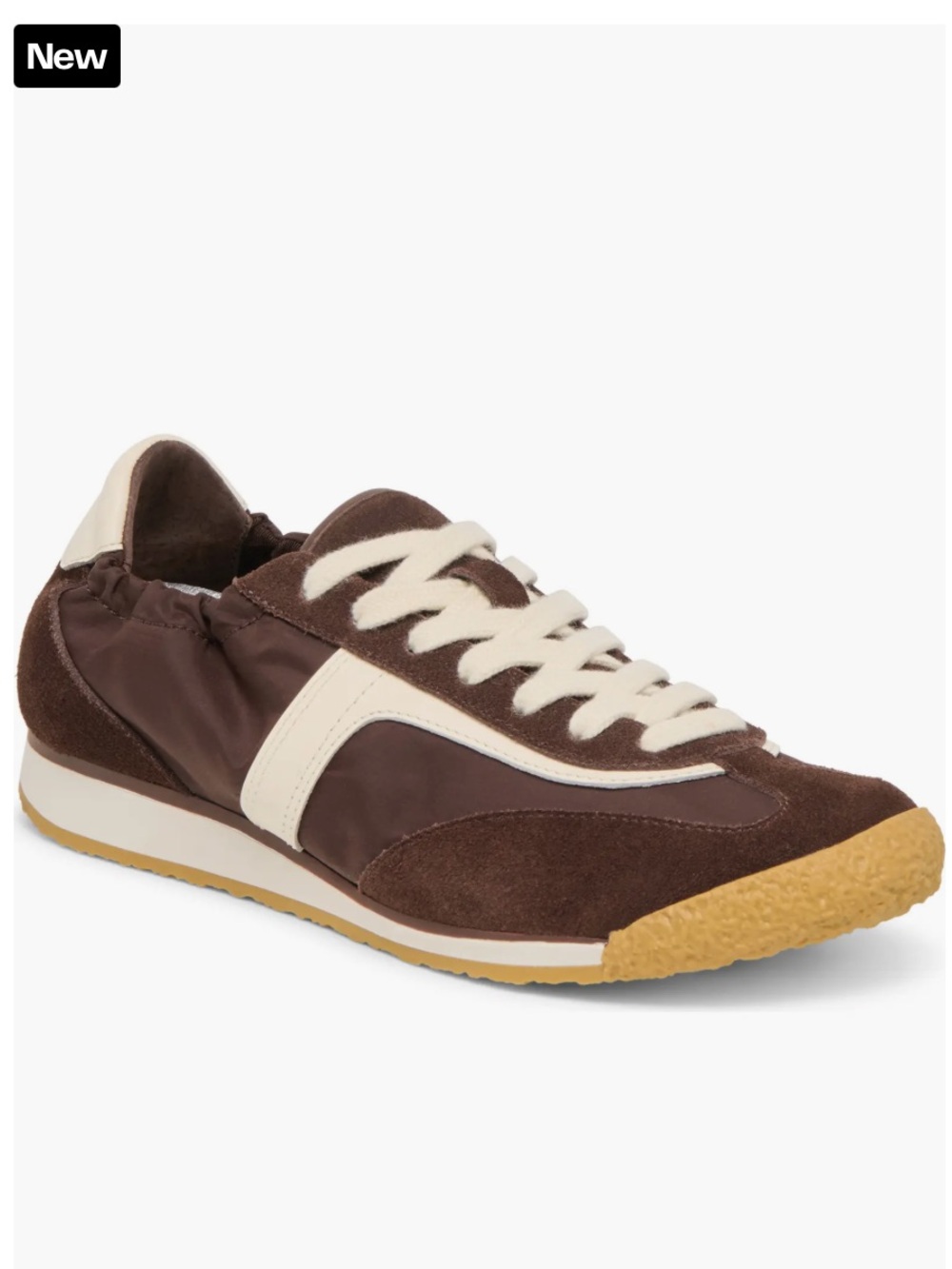 SARIYA SNEAKERS DK BROWN NYLON